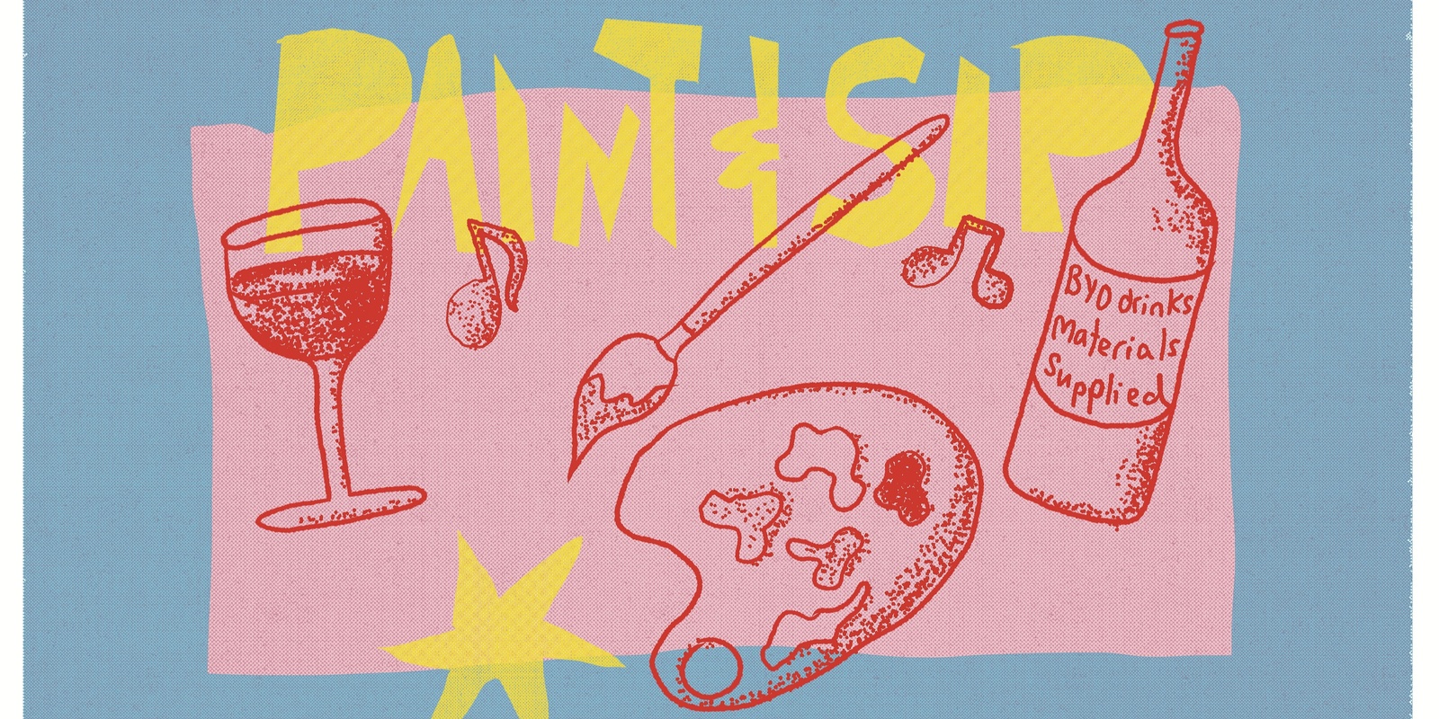 Banner image for Paint and Sip 