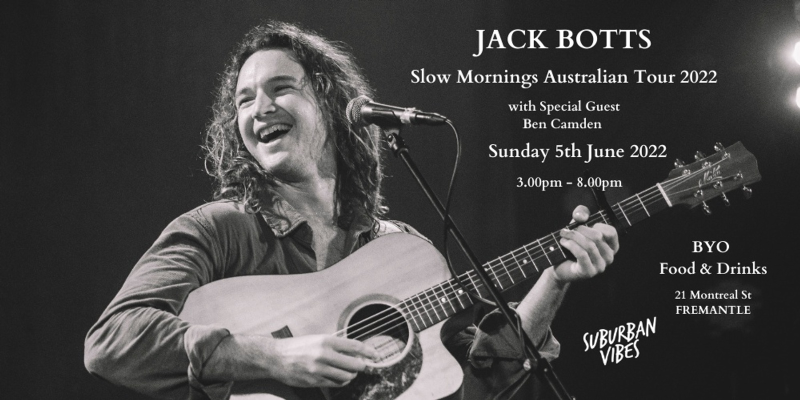 Banner image for Jack Botts - Slow Mornings Australian 2022 Tour