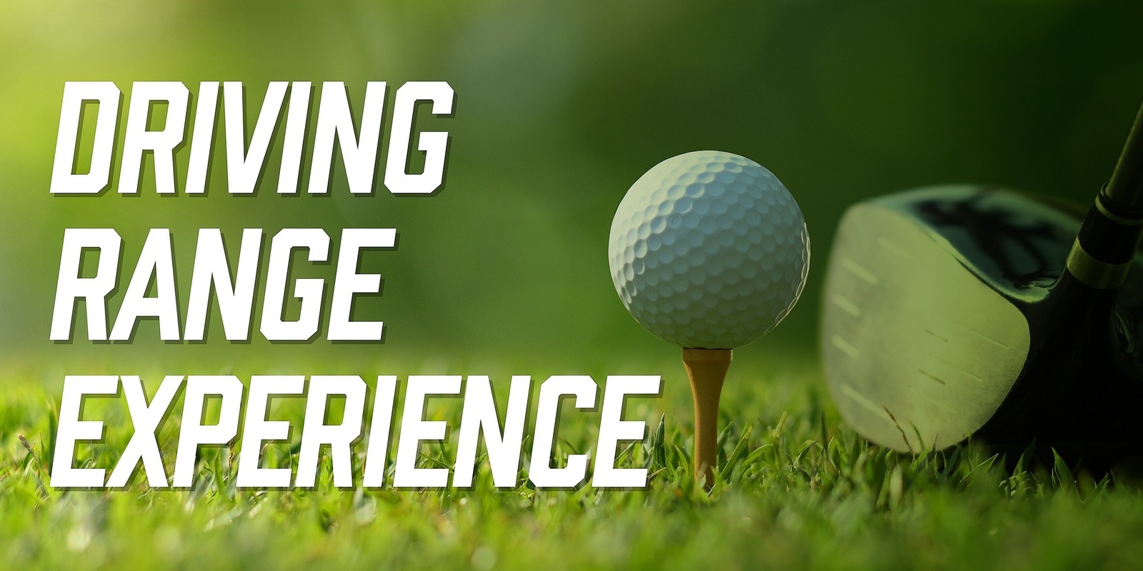 Banner image for Driving Range Experience