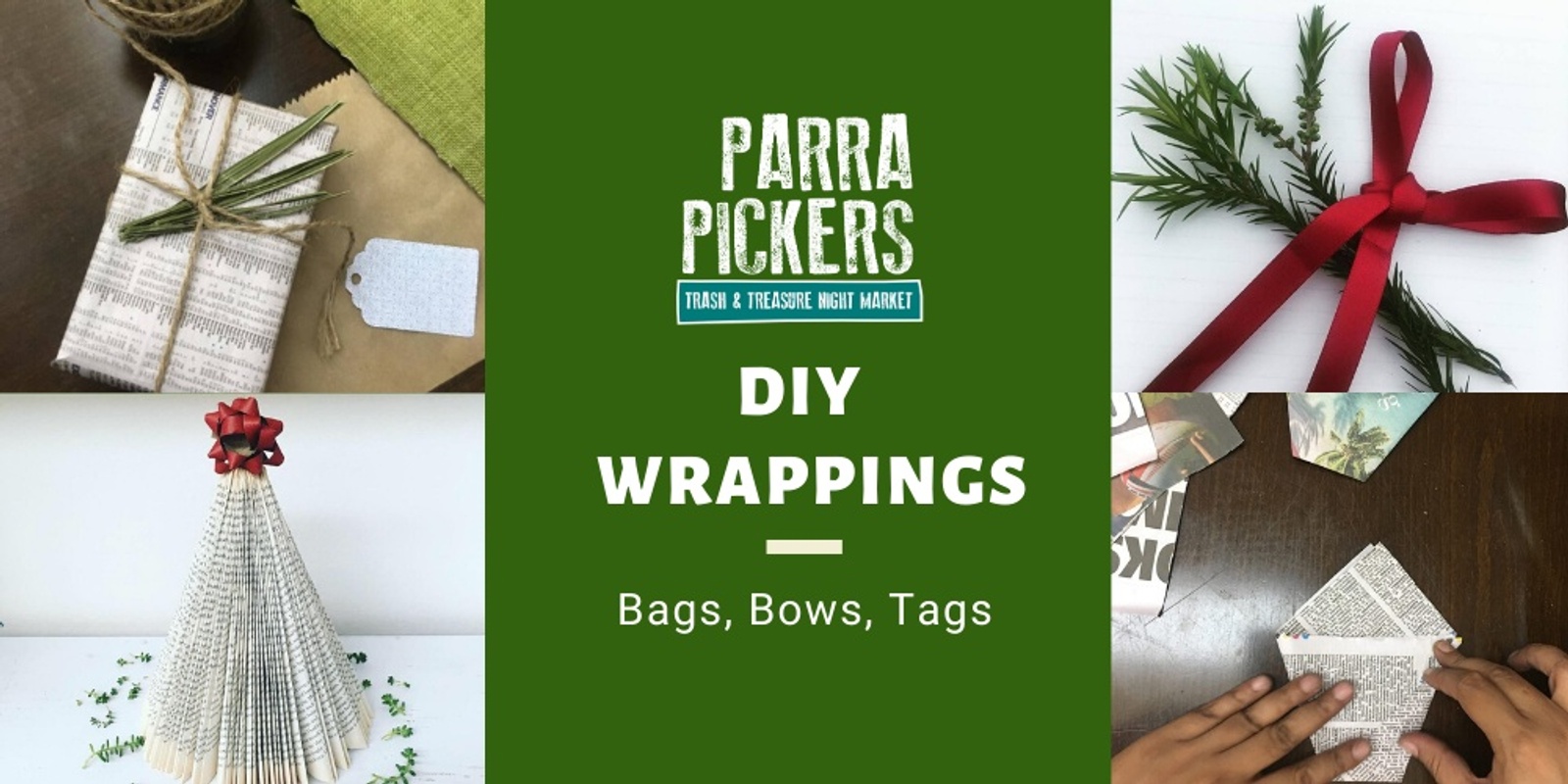 Banner image for Christmas Wrapping Workshop - Parra Pickers December 2019