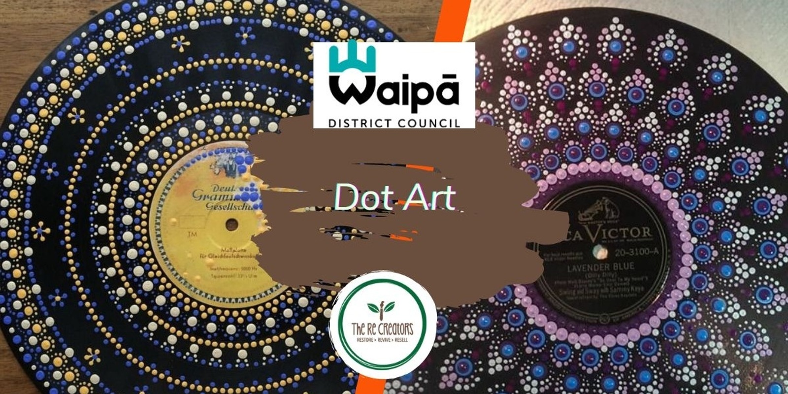 Banner image for Dot Art on Record Players, Te Awamutu Museum, Saturday May 18, 11.00am-1.00pm 