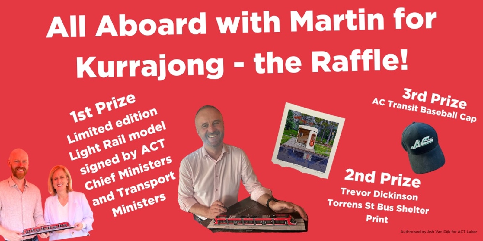 Banner image for All Aboard with Martin for Kurrajong