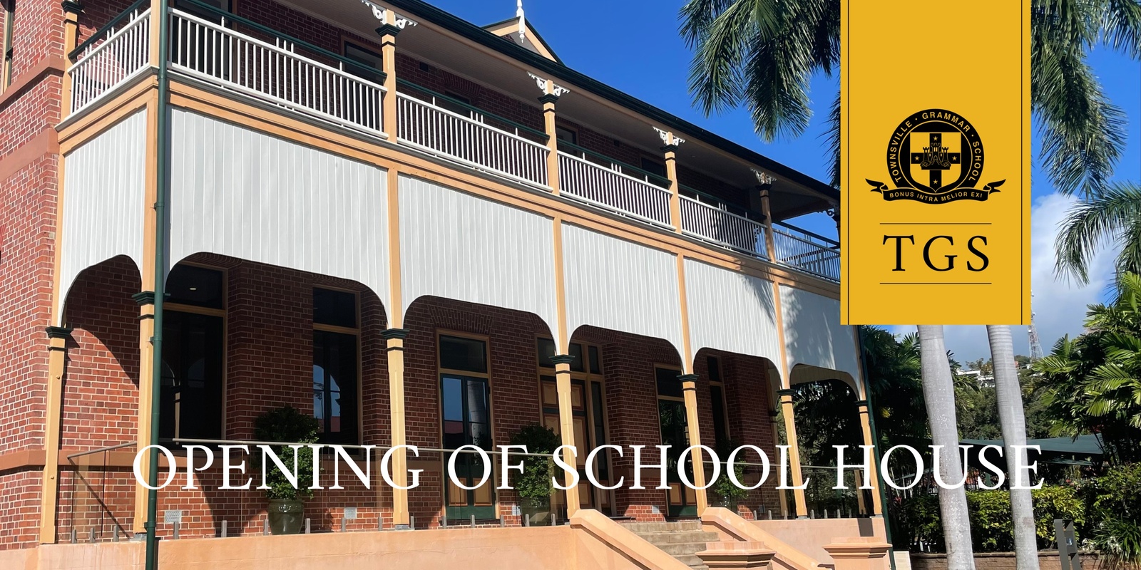 Banner image for Opening of School House