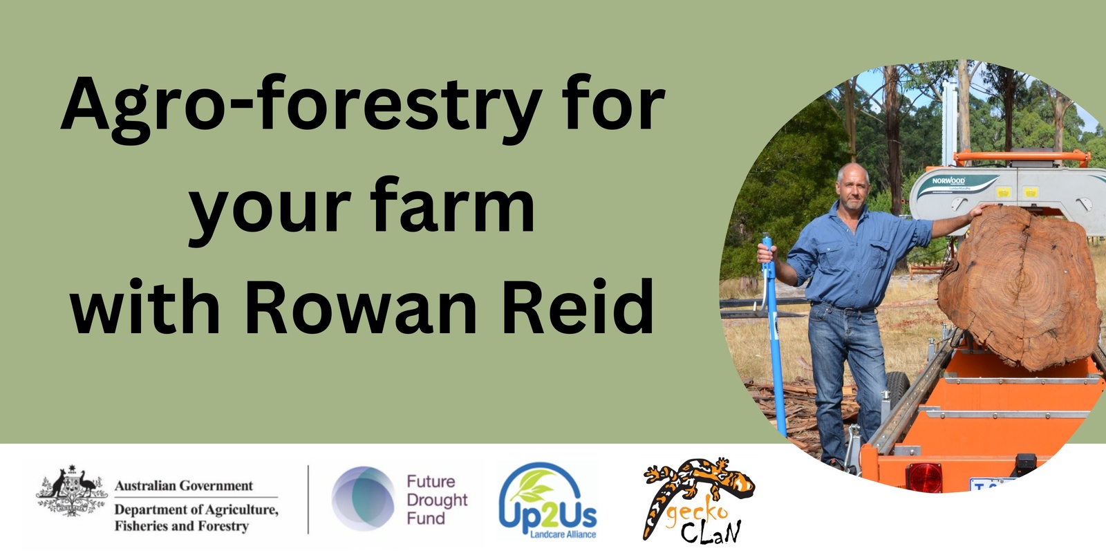 Banner image for Agro-forestry for your farm with Rowan Reid