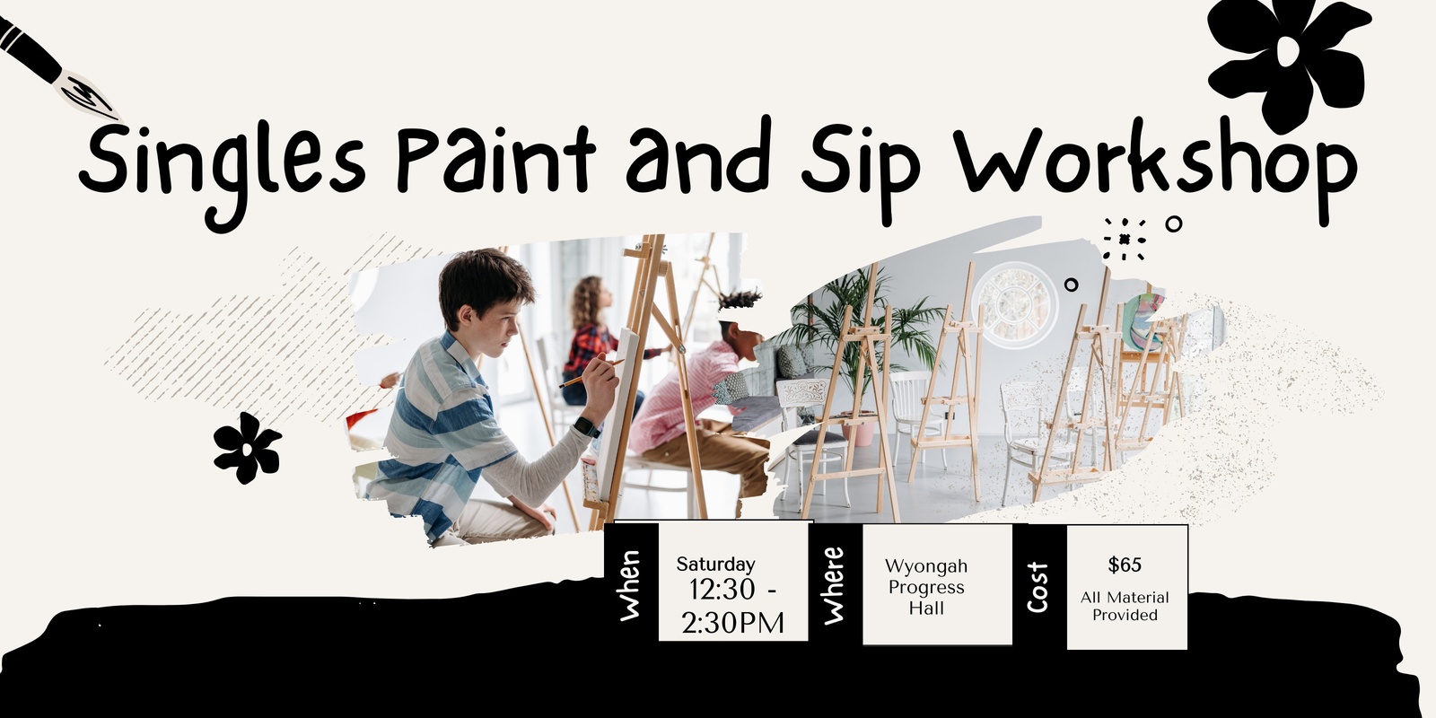 Banner image for Singles Paint Together 