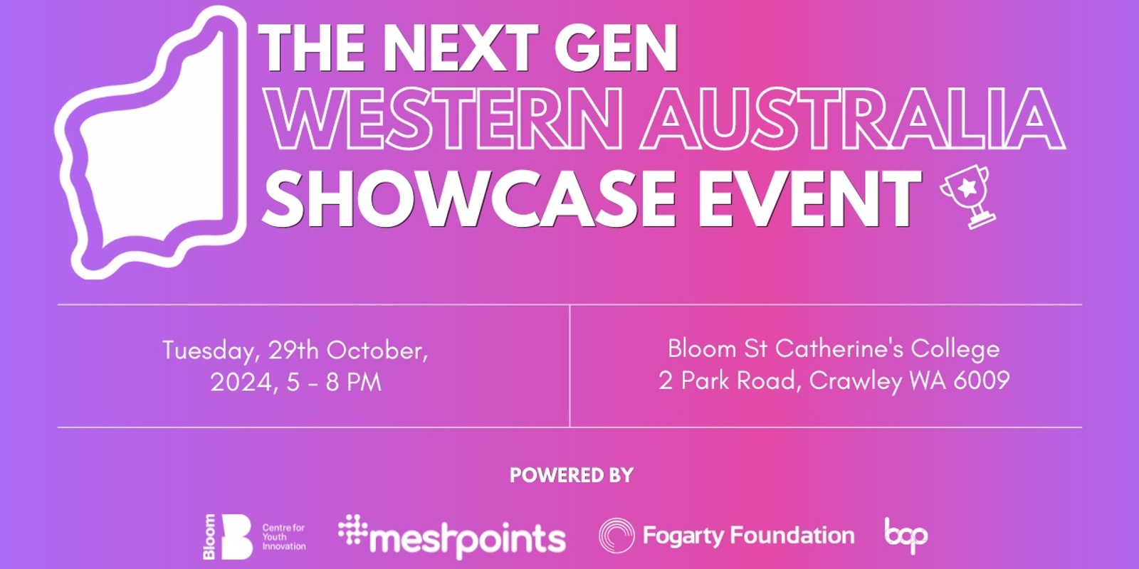 Banner image for West Australian Showcase Evening | Next Gen Awards 2024