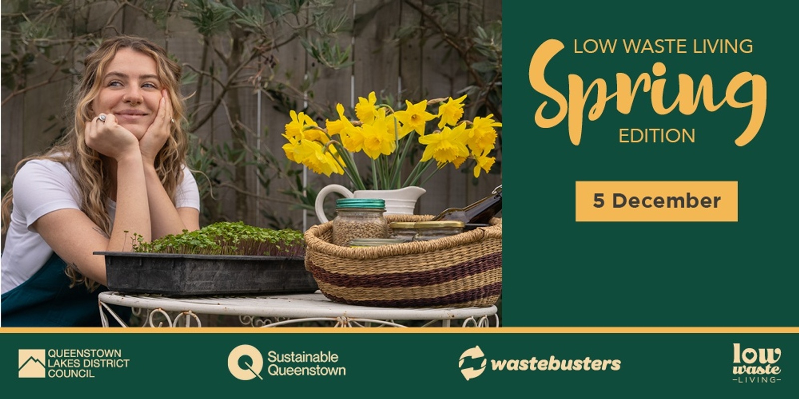 Banner image for Low Waste Living: Spring Edition