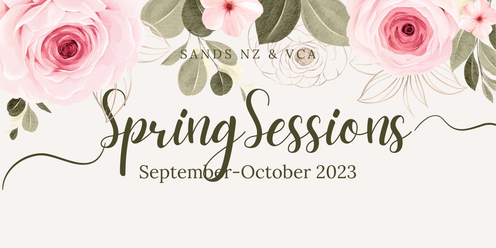 Banner image for Sands NZ & VCA 2023 Spring Sessions for Students