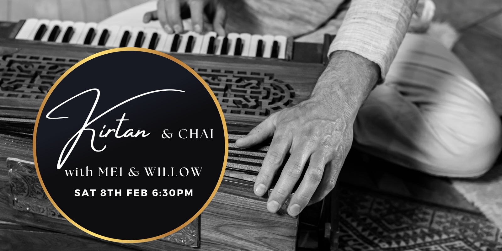 Banner image for Kirtan and Chai with Mei & Willow