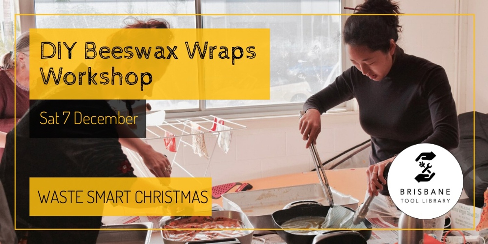 Banner image for DIY Beeswax Wraps - Waste Smart Christmas