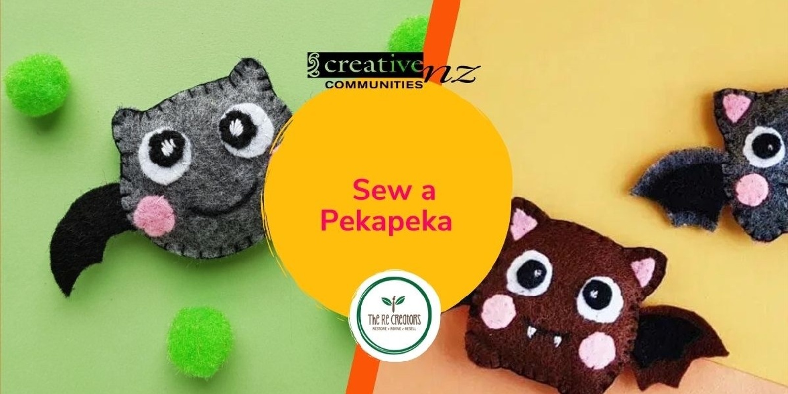 Banner image for Sew a Pekapeka, Te Awamutu Museum, Wednesday, 4 October, 11.00 am-1.00 pm