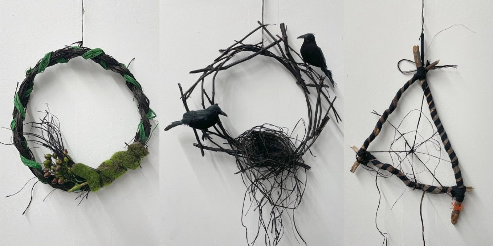 Banner image for Dark Wreath Making with Robyn