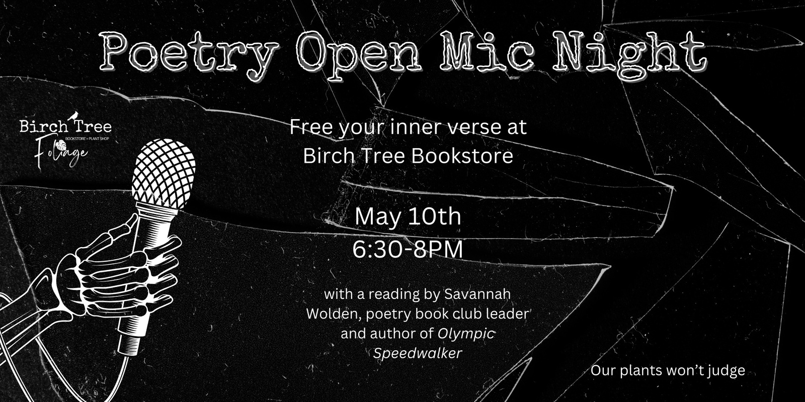 Banner image for Poetry Open Mic Night