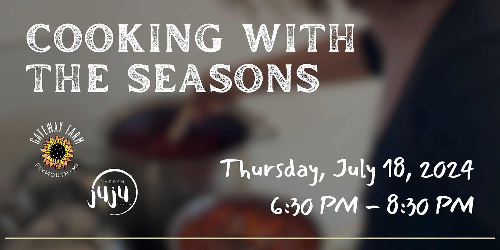 Banner image for Cooking with the Seasons - Summer