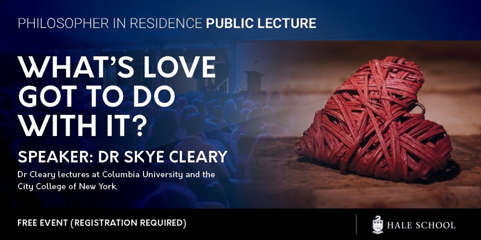 Banner image for Dr Skye Cleary Philosopher in Residence