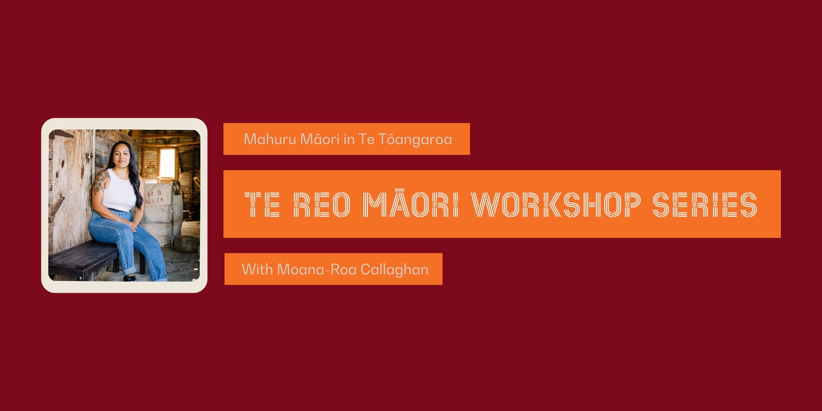 Banner image for Te Reo Māori Workshop Series