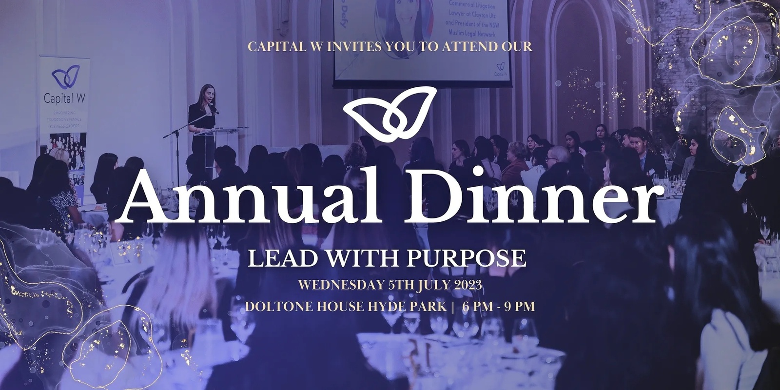 Banner image for Special Guests - Capital W Annual Dinner 2023 