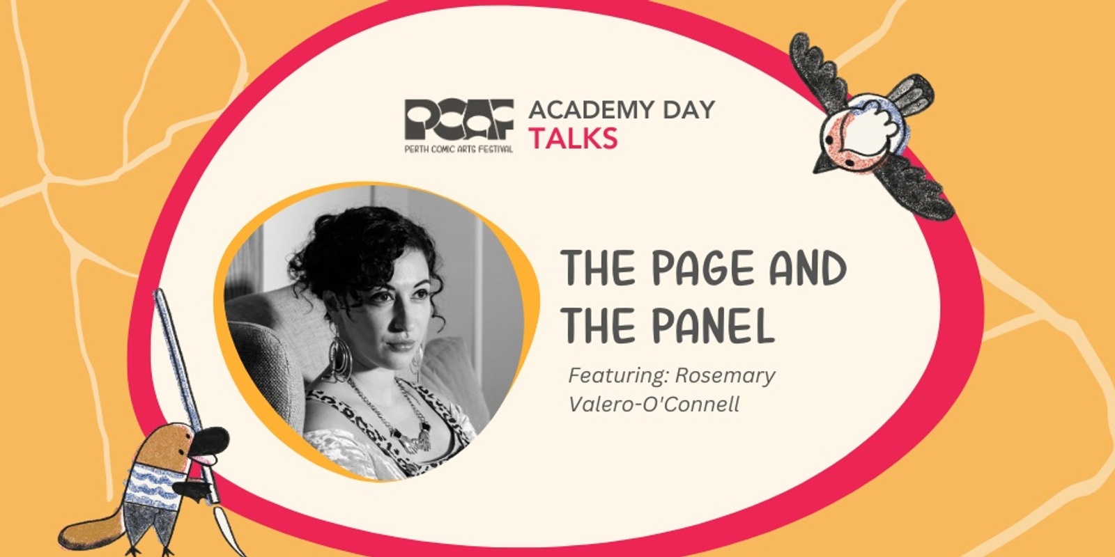Banner image for The Page and the Panel with Rosemary Valero-O'Connell