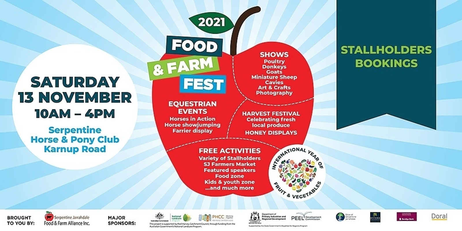 Banner image for SJ Food & Farm Fest 2021 - Stallholders