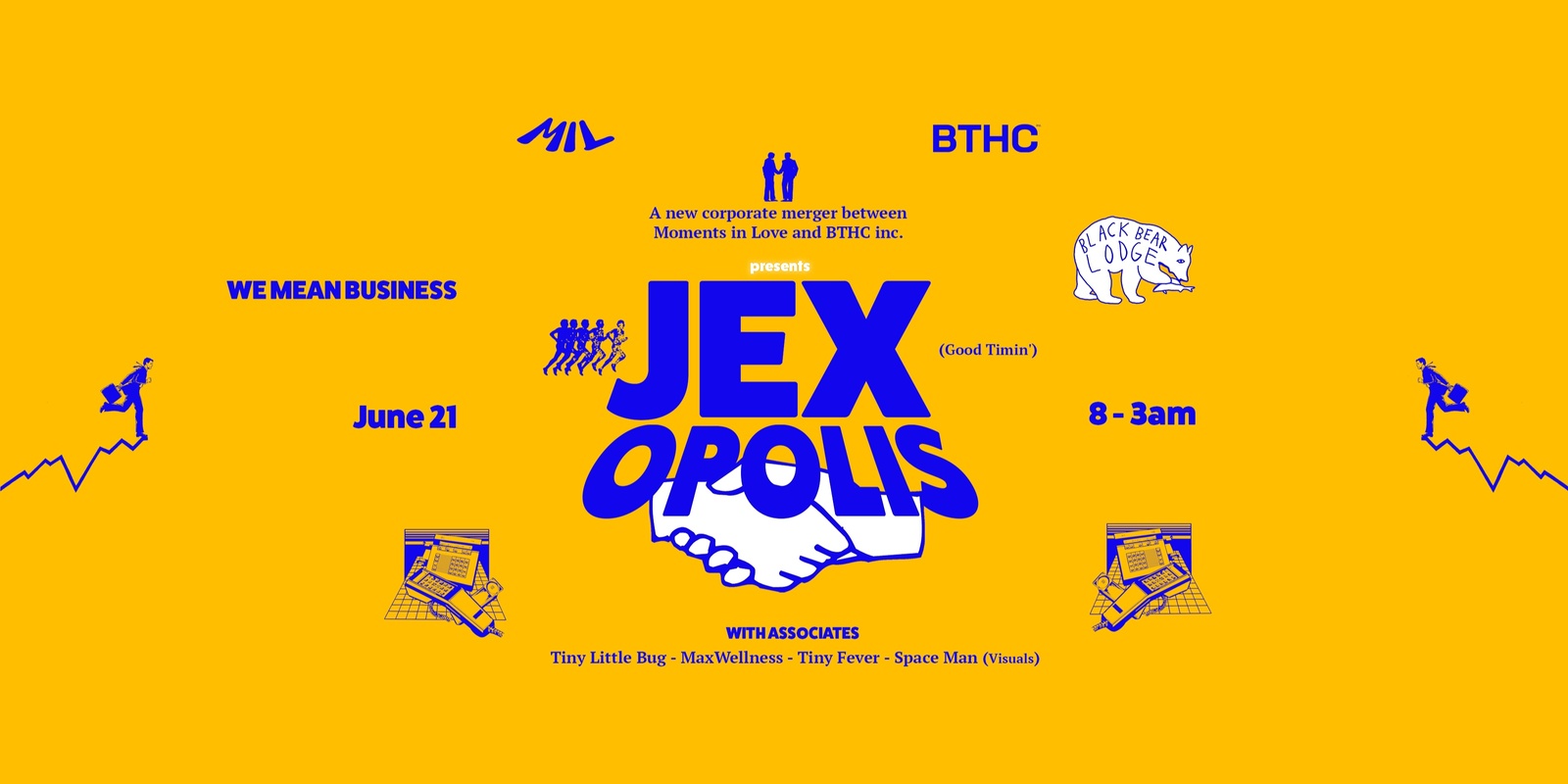 Banner image for MIL & BTHC presents Jex Opolis