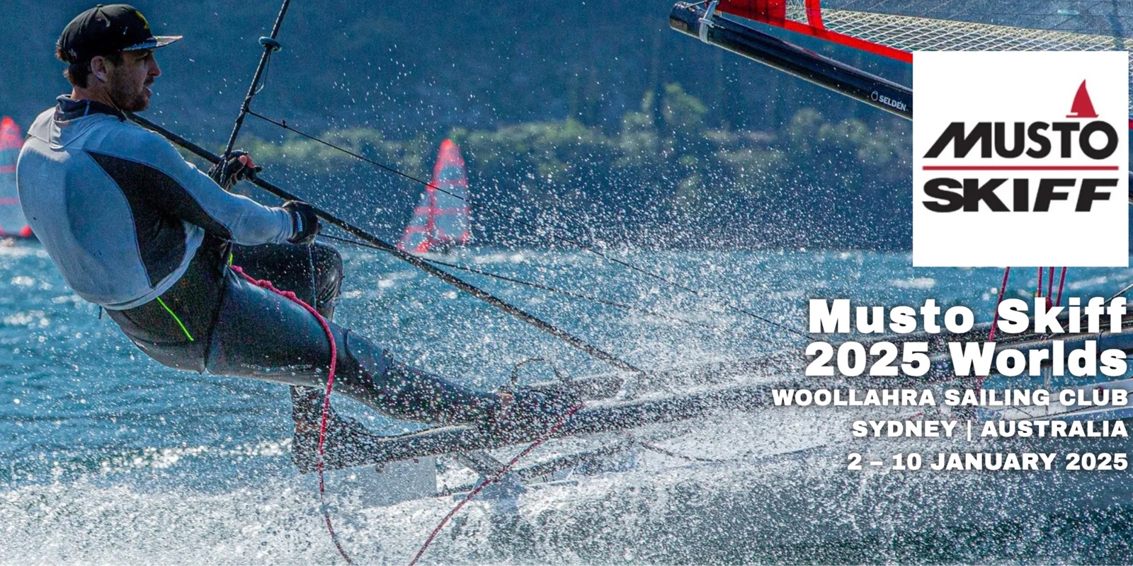 Banner image for Musto Skiff 2025 World Championship - ACO Harbour Cruise 