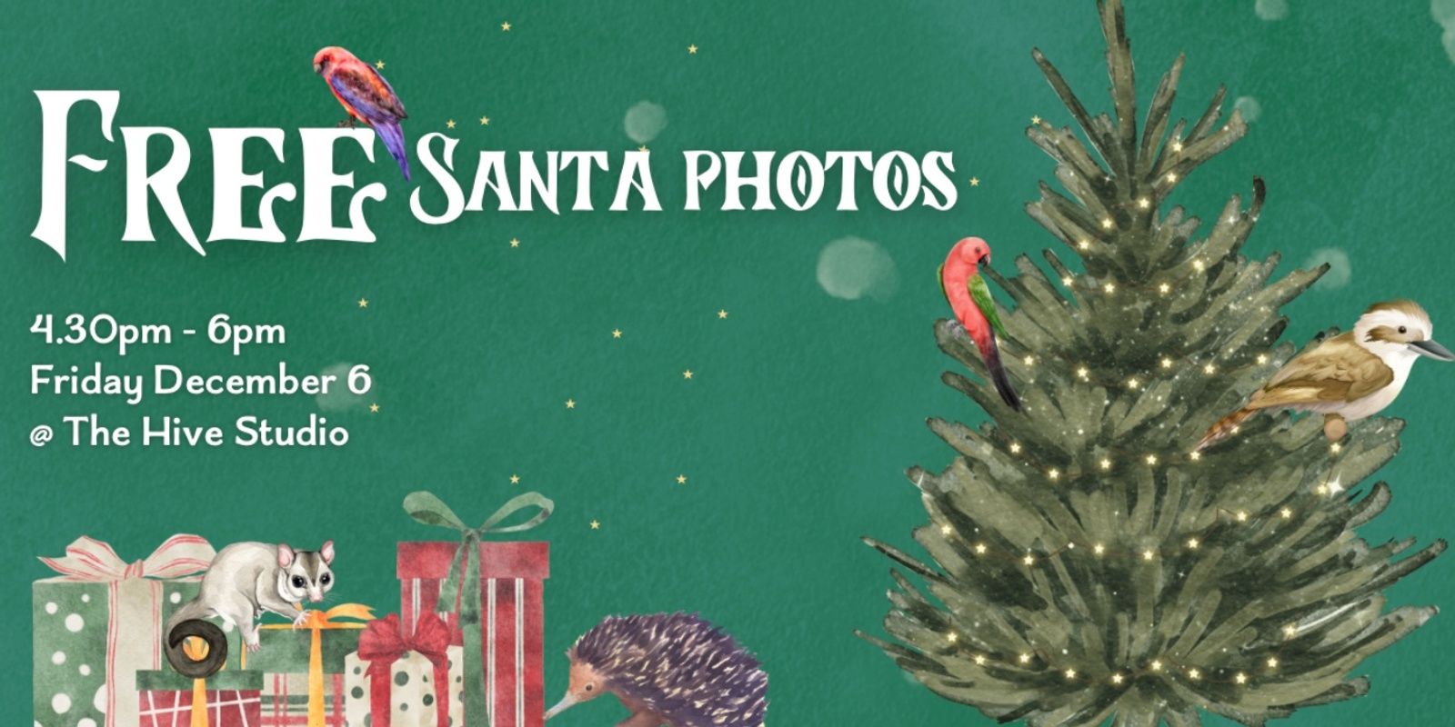 Banner image for Free Santa photos 2024