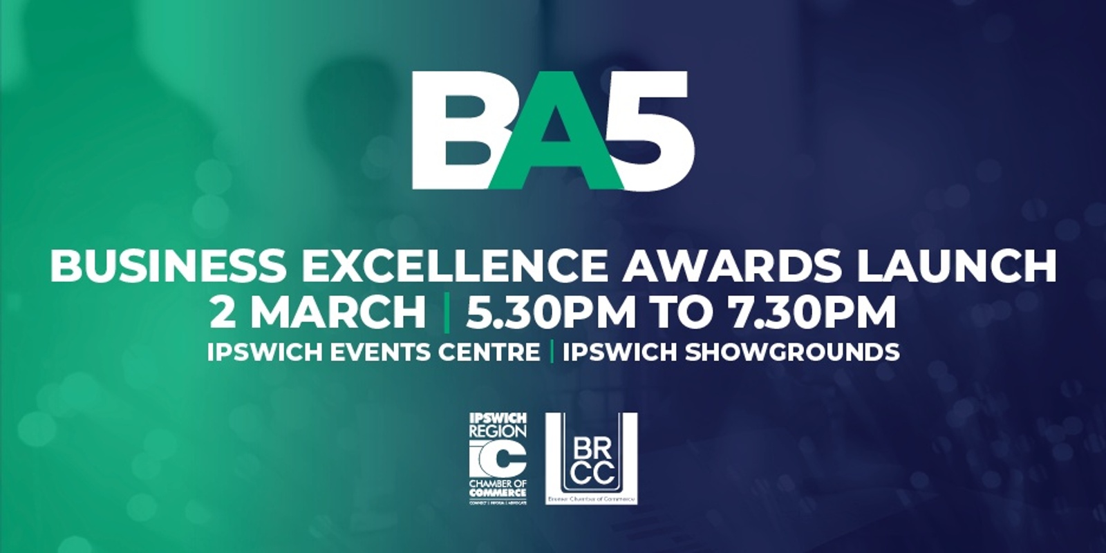 Banner image for Business After 5 - Business Excellence Awards Launch