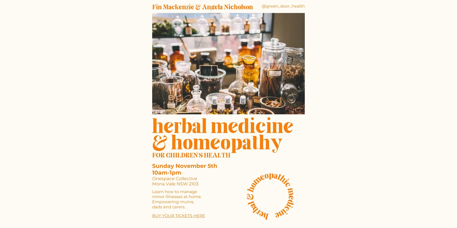 Banner image for Herbal and Homeopathic Medicine for Children's Health