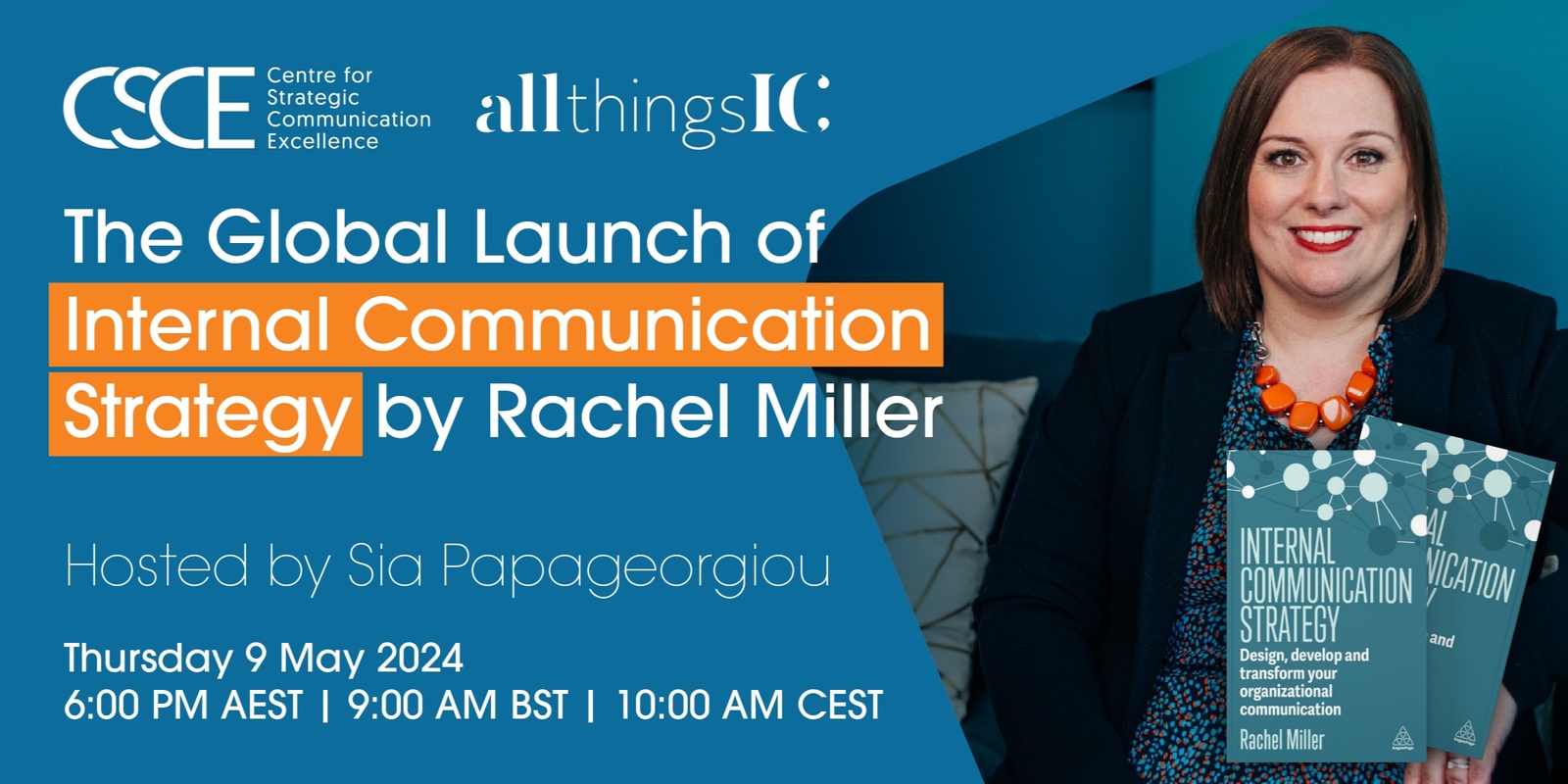 Banner image for The Global Launch of Internal Communication Strategy by Rachel Miller