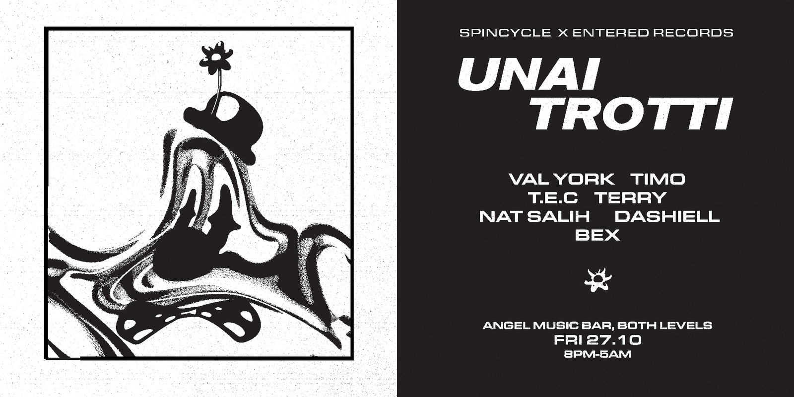 Banner image for Spincycle & Entered Records present Unai Trotti