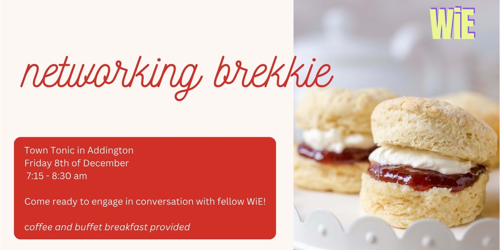 Banner image for CHCH WiE Networking Brekkie