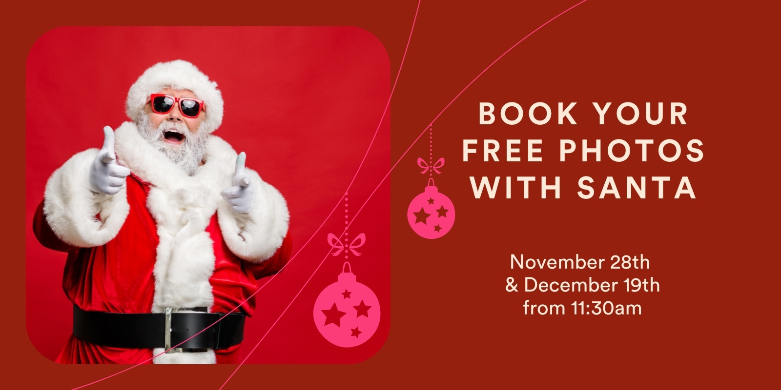 Banner image for Photos with Santa - The Streets of Barangaroo