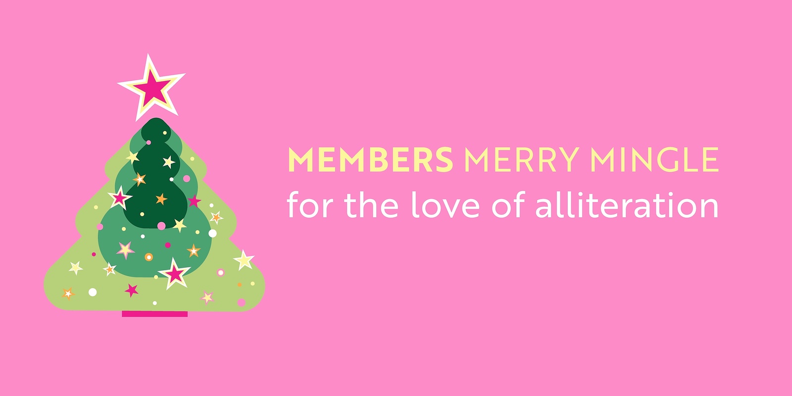 Banner image for MARION Members Merry Mingle