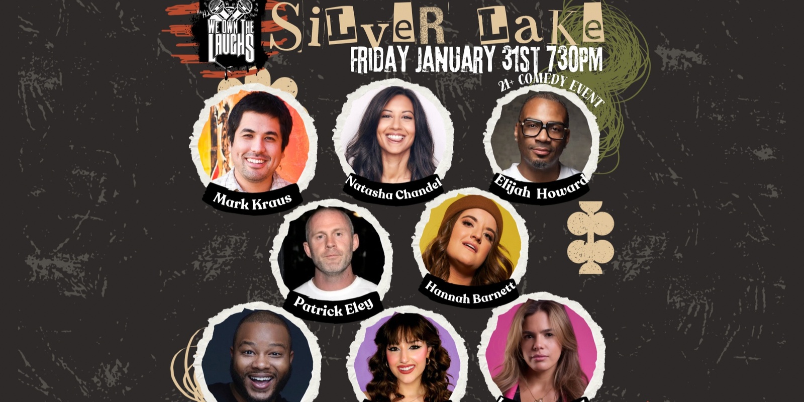 Banner image for We Own The Laughs: Silver Lake (Hosted By Charlie Wilson)