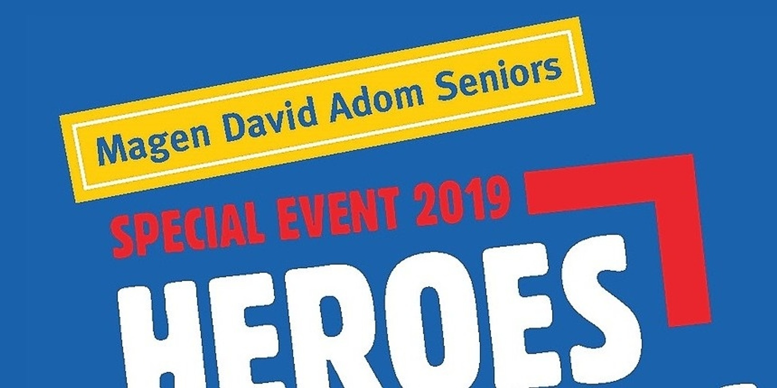 Banner image for MDA SENIORS AT MORAN - Heroes on the Frontline