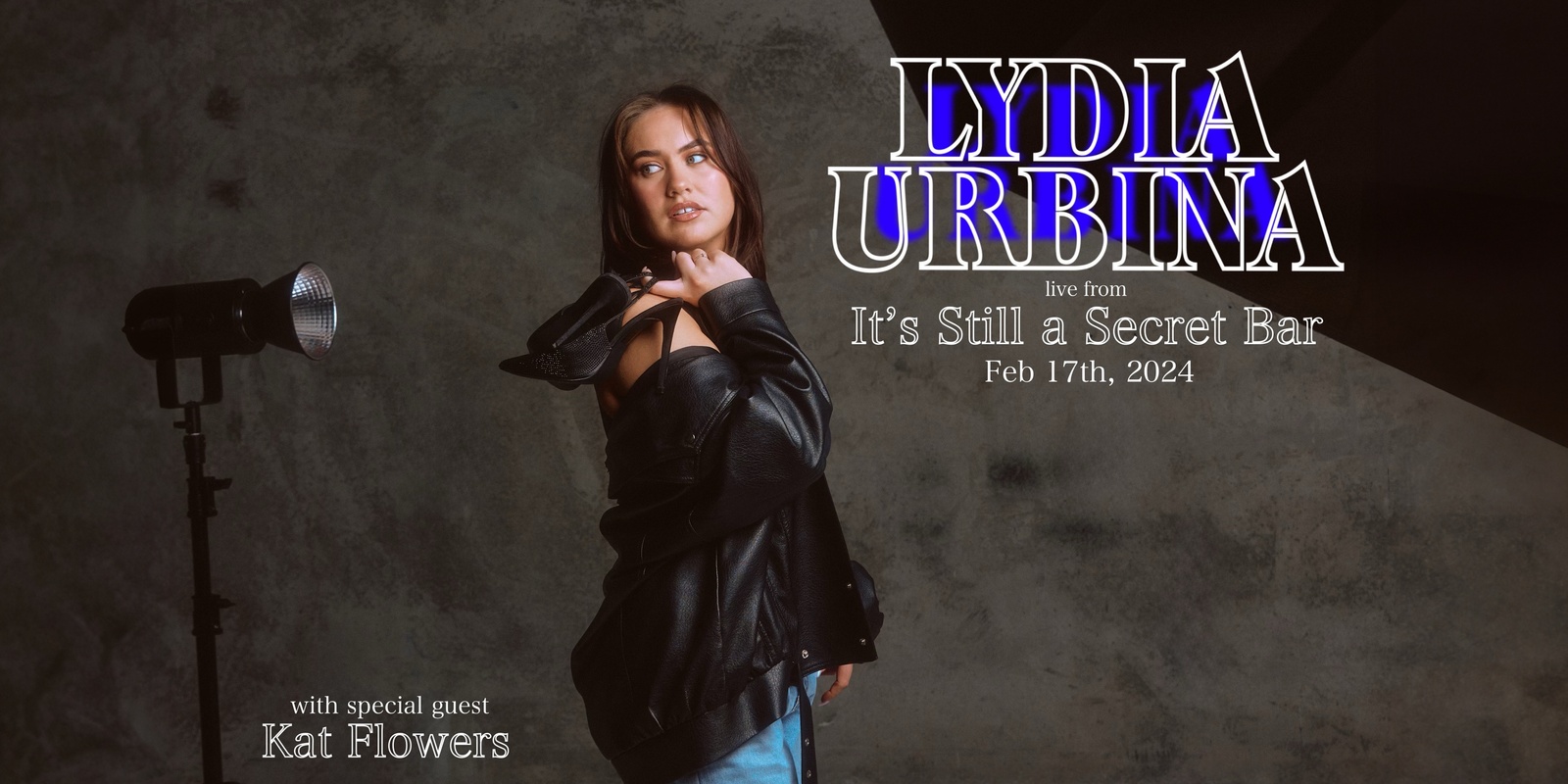 Banner image for Lydia Urbina Live at It’s Still A Secret 