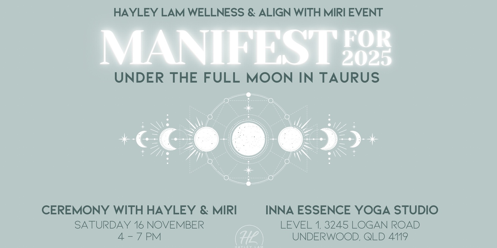 Banner image for MANIFEST with Hayley & Miri