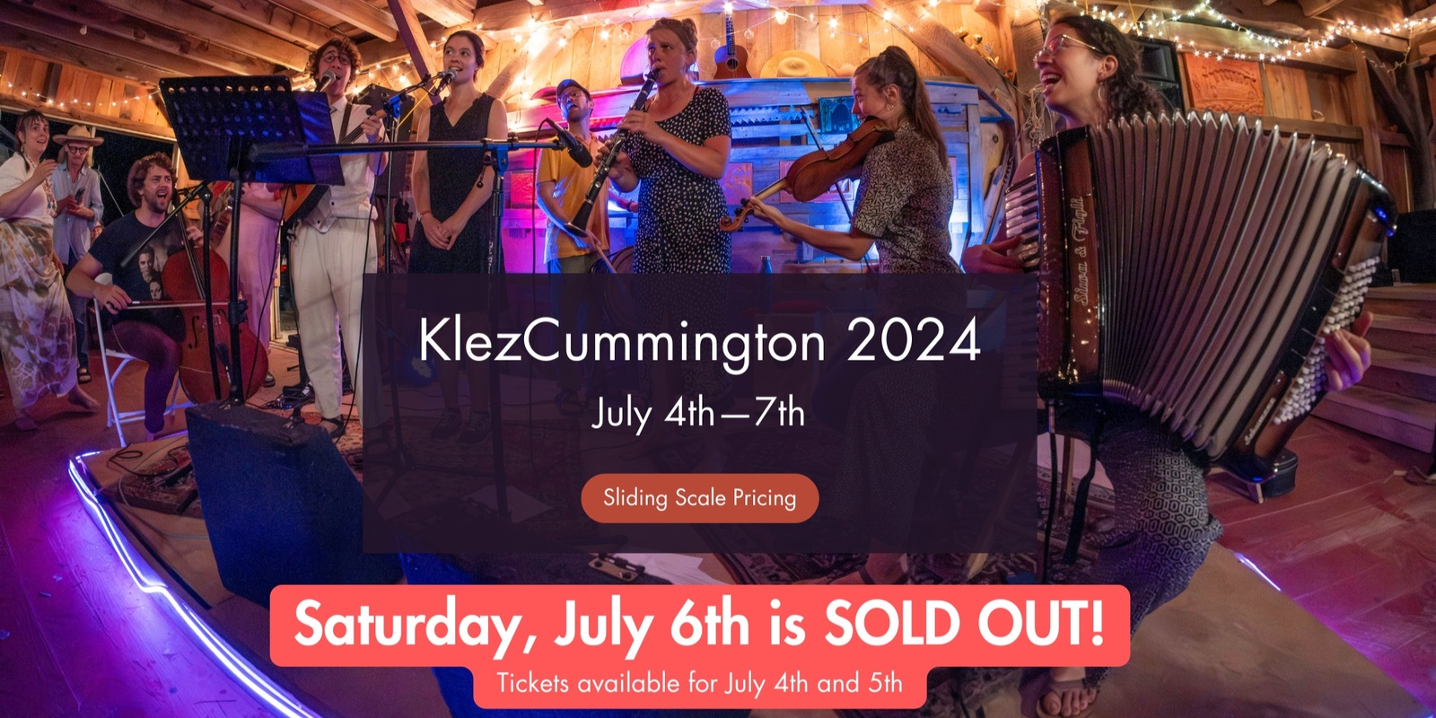 Banner image for KlezCummington 2024