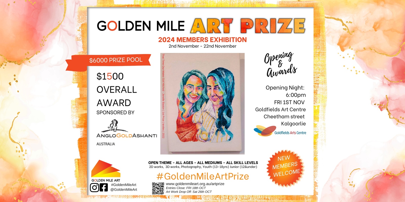 Banner image for Golden Mile Art Prize 2024