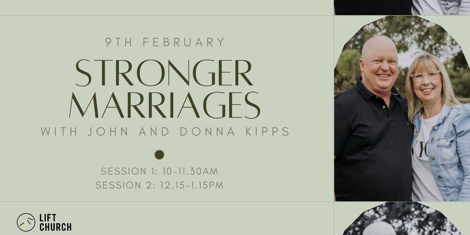 Banner image for Stronger Marriages with John and Donna Kipps