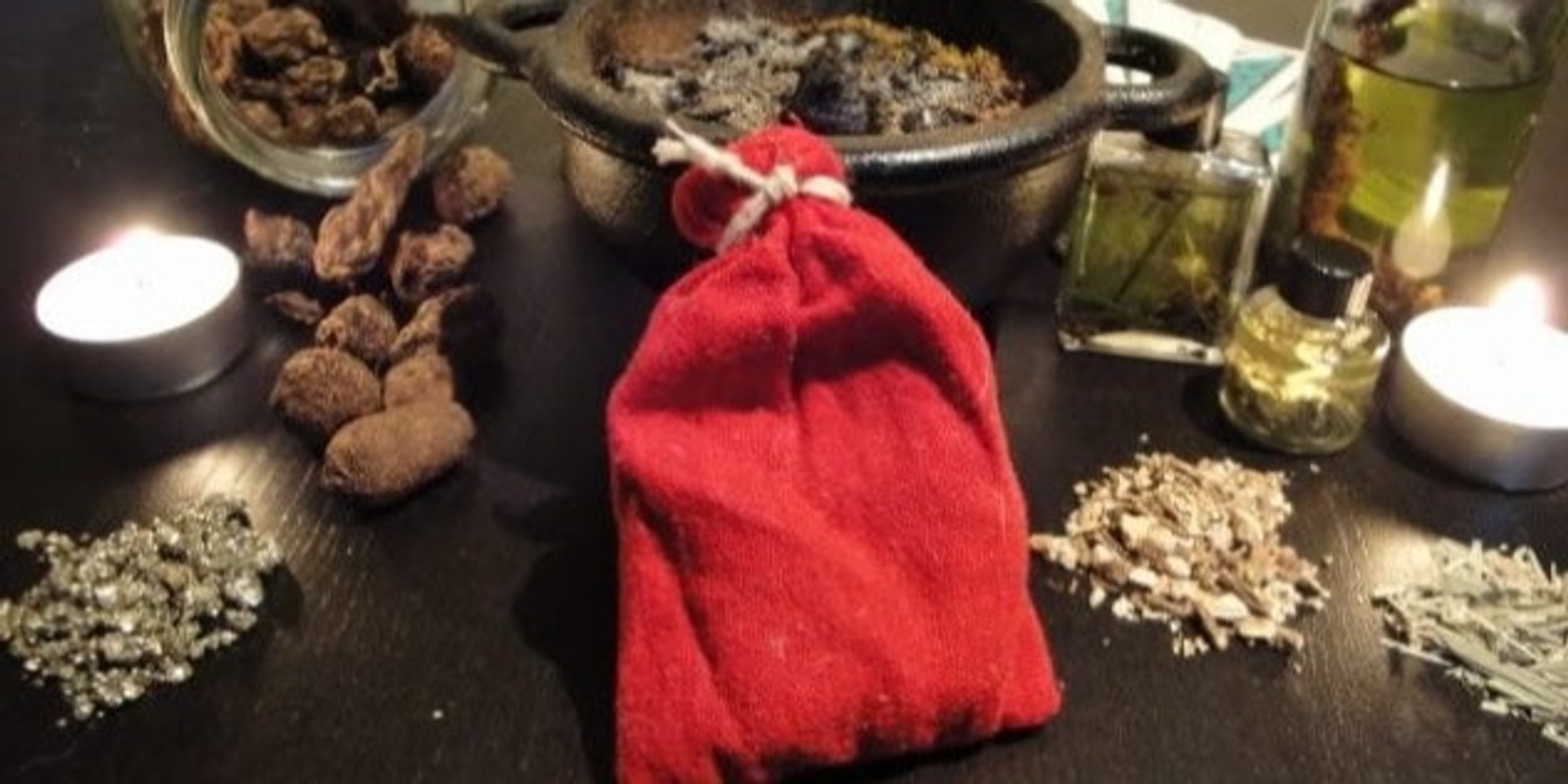 Banner image for Introduction to Hoodoo and Mojo Bag Making