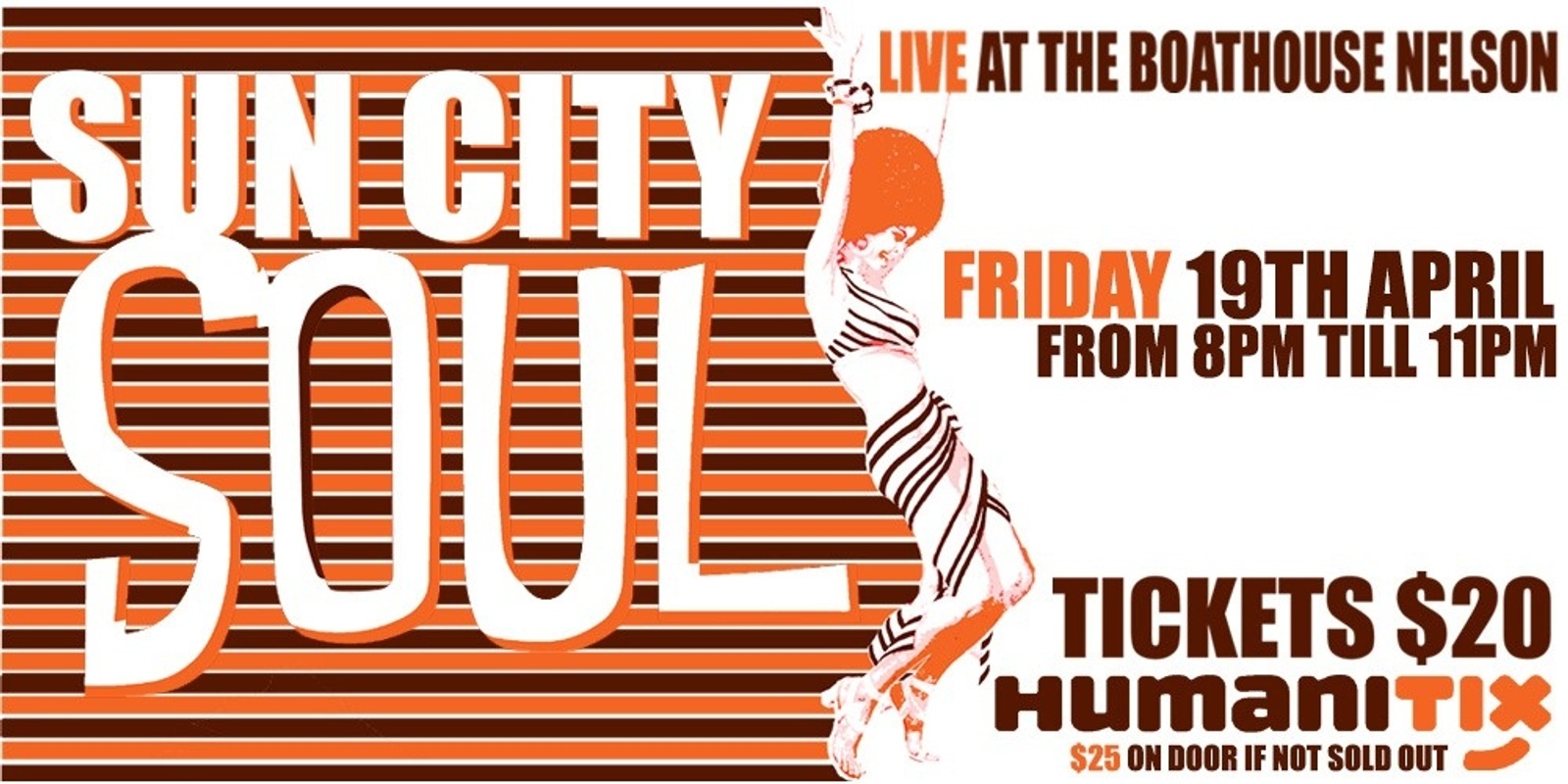 Banner image for Sun City Soul @ the Boathouse