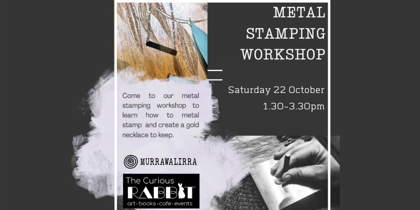 Banner image for Metal Stamping Workshop By Murrawalirra