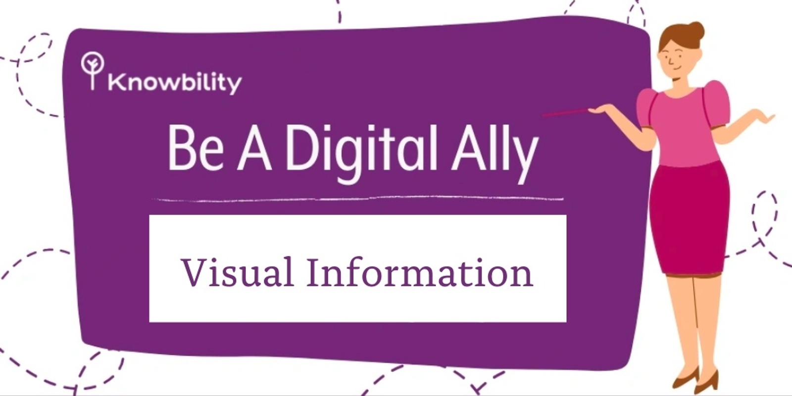 Banner image for Be A Digital Ally: Visual Information 