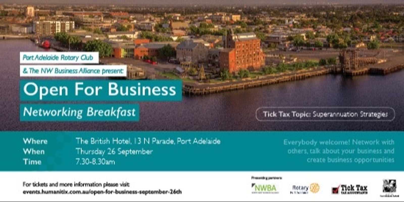 Banner image for Open For Business-September 26