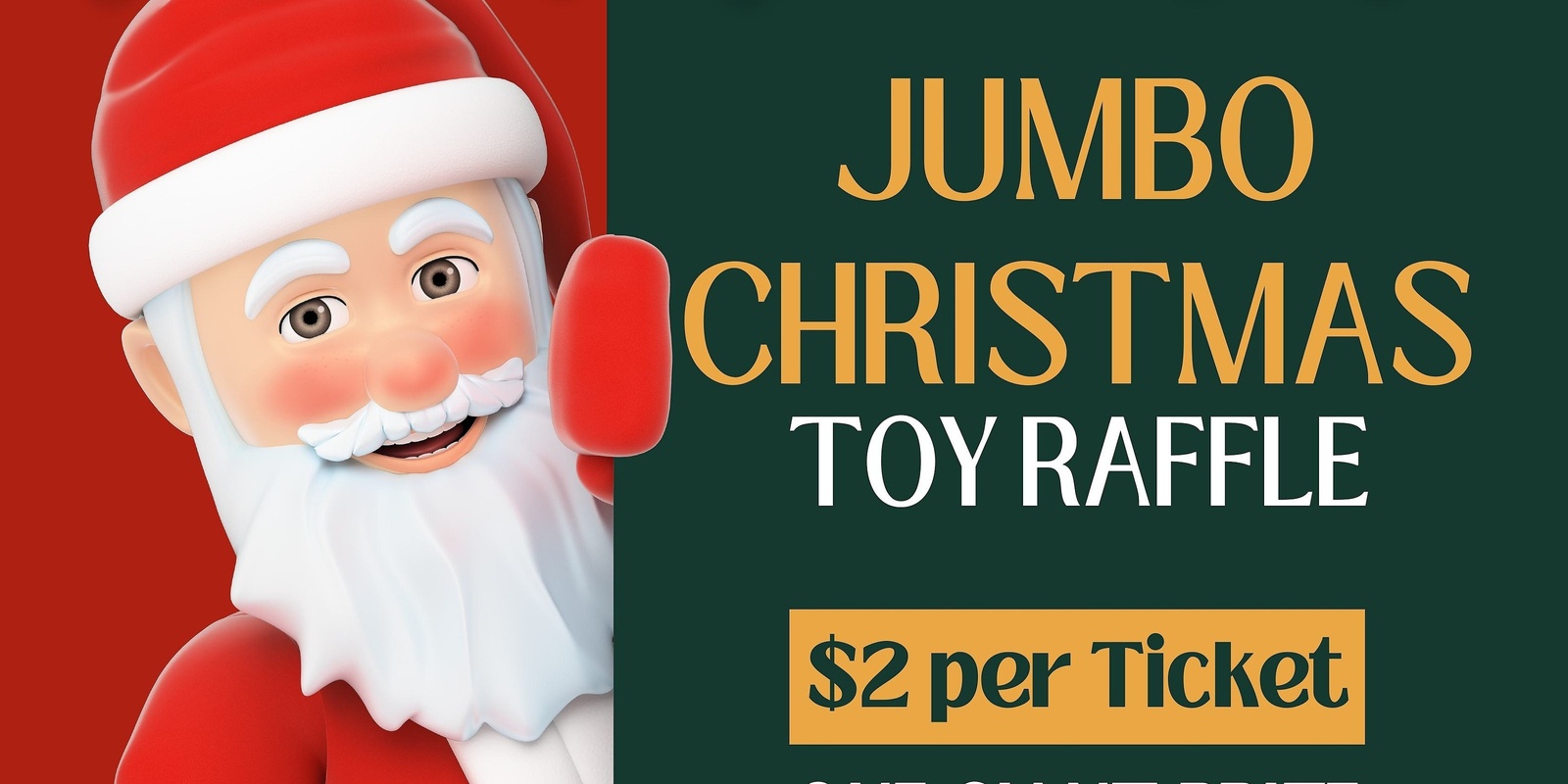 Banner image for P+F Jumbo Christmas Toy Raffle