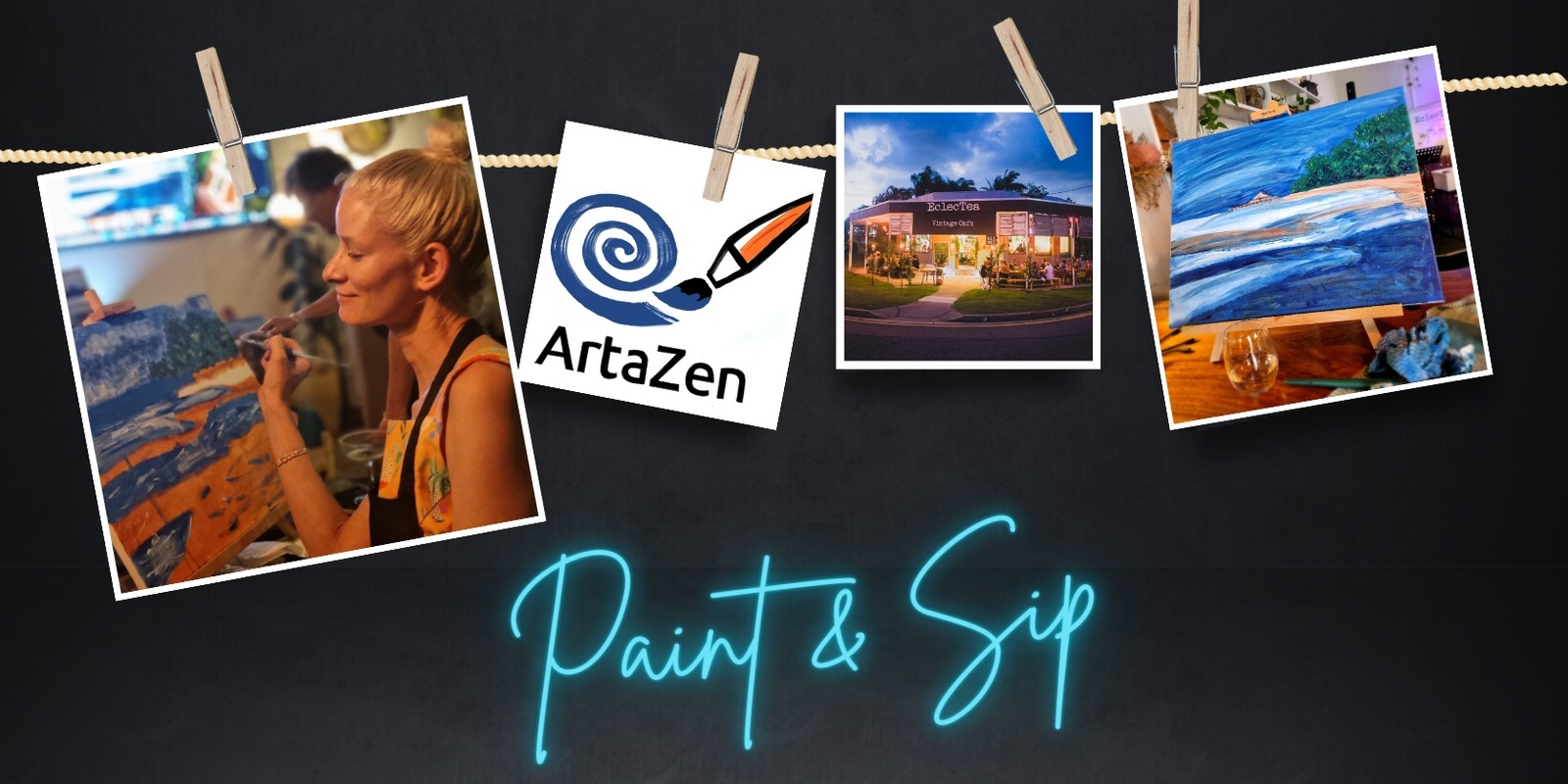 Banner image for Paint & Sip - Paint the Pier