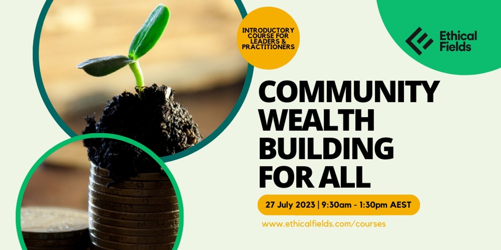 Introductory Course: Regional and Economic Development via Community Wealth Building July 2023