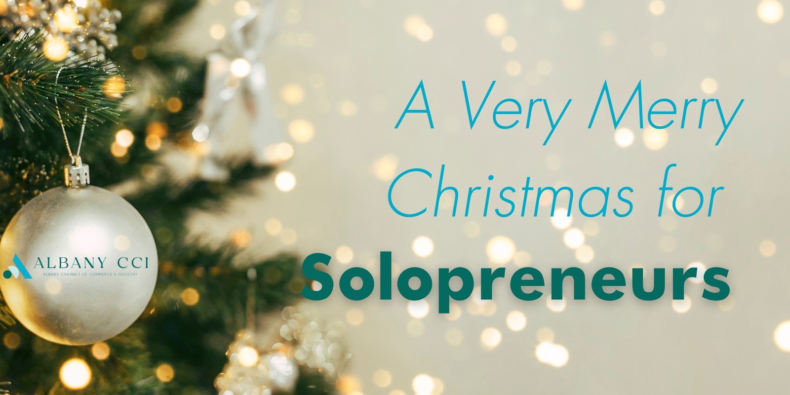 Banner image for ACCI Solopreneurs Christmas Luncheon 