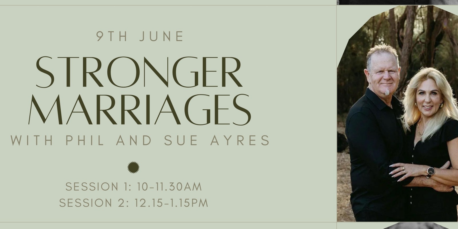 Banner image for Stronger Marriages with Phil and Sue Ayres